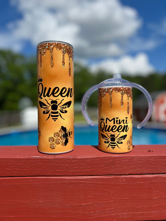 Queen Bee & Mini Queen Bee Glitter