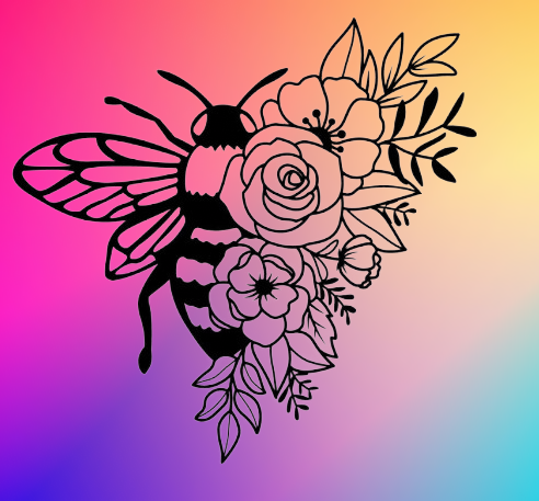Save The Bees with Flower